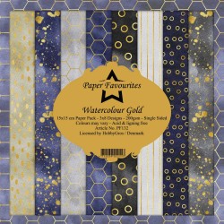 Watercolour Gold -...